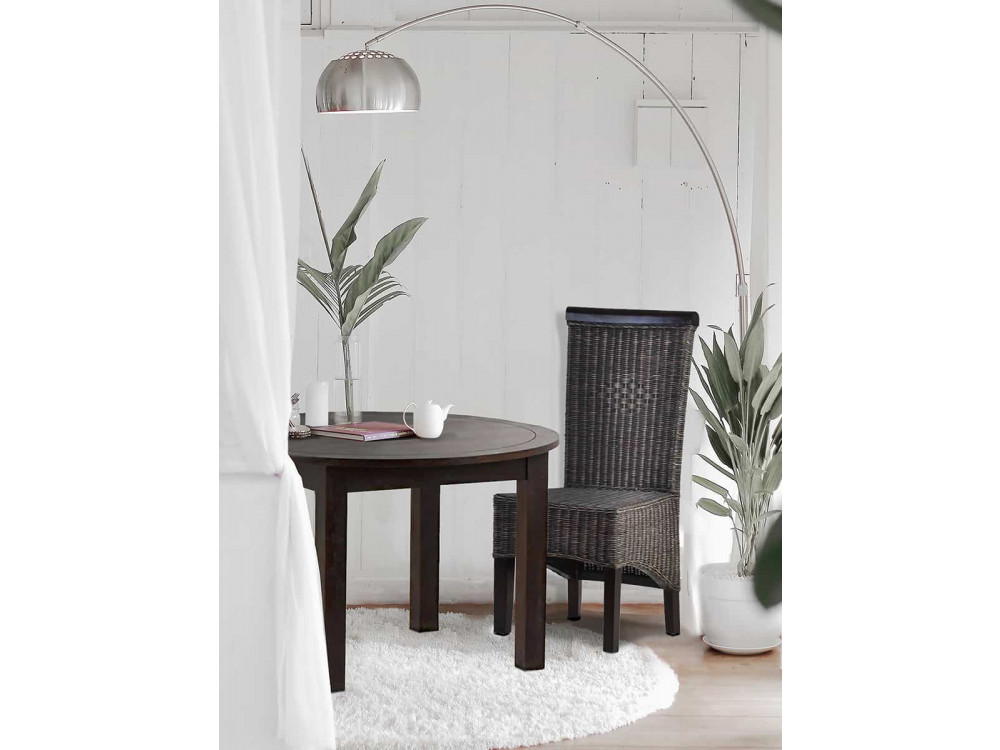 Esstisch Colombo Kolonialstil Massivholz Pinie Walnuss