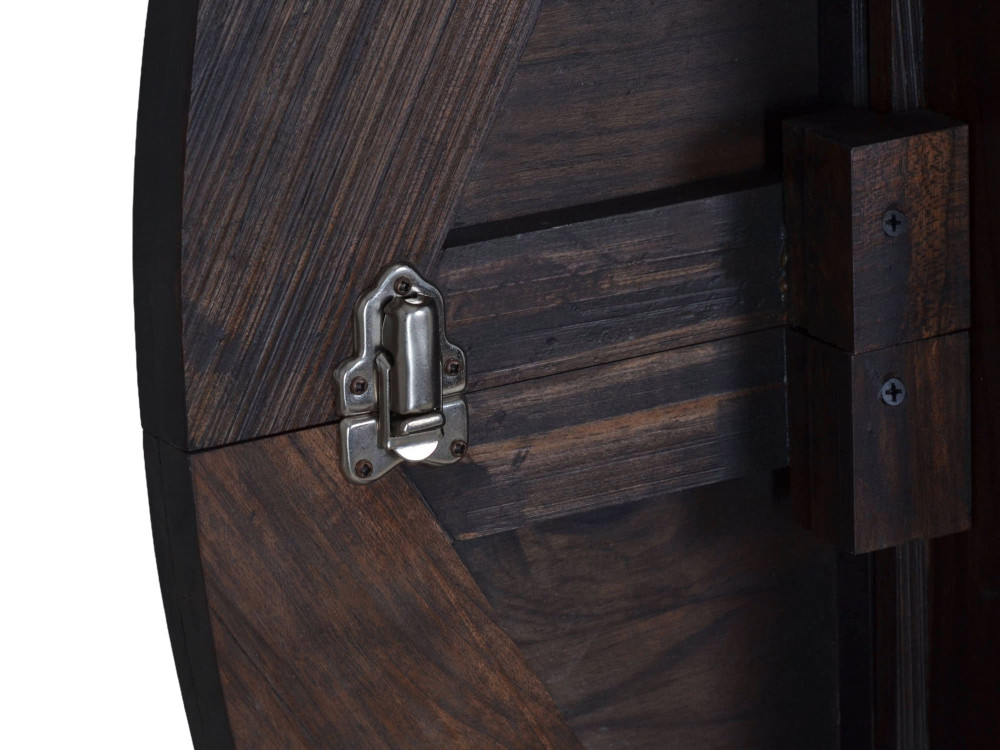 Esstisch Colombo Kolonialstil Massivholz Pinie Walnuss