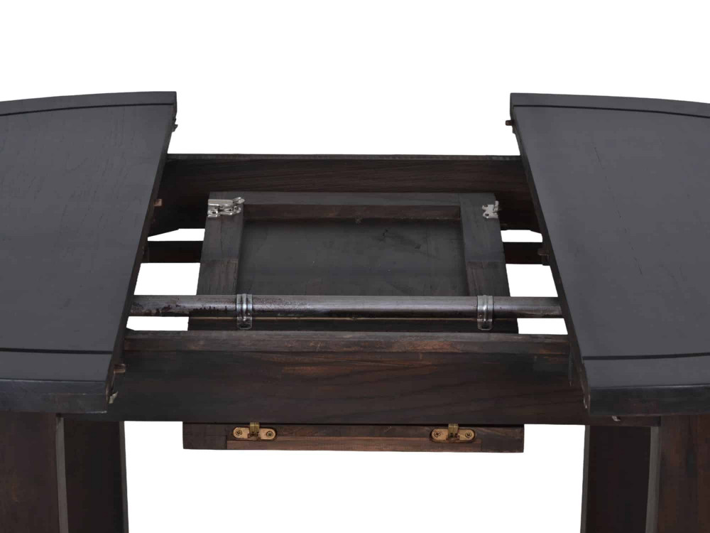 Esstisch Colombo Kolonialstil Massivholz Pinie Walnuss