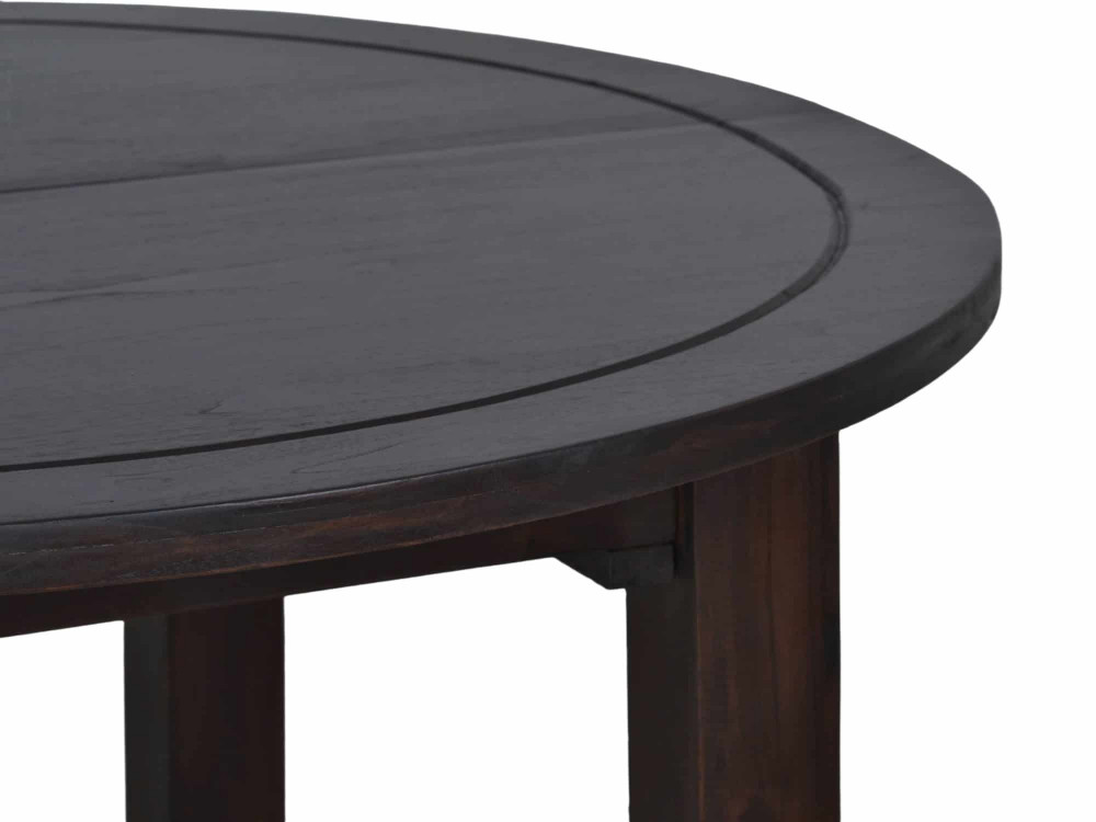 Esstisch Colombo Kolonialstil Massivholz Pinie Walnuss