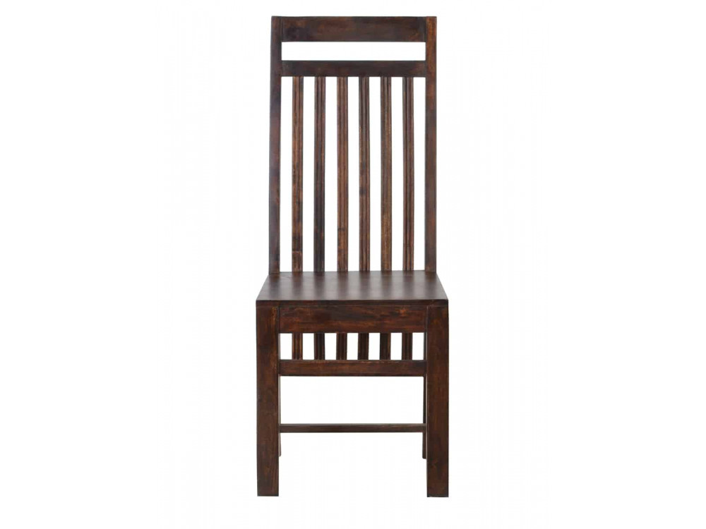 Esszimmerstuhl Colombo Kolonialstil Massivholz Akazie Walnuss