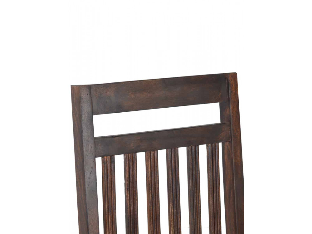 Esszimmerstuhl Colombo Kolonialstil Massivholz Akazie Walnuss