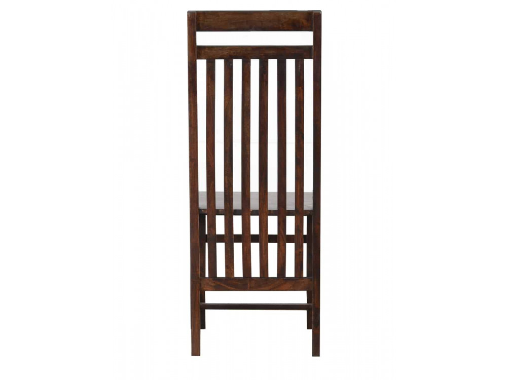 Esszimmerstuhl Colombo Kolonialstil Massivholz Akazie Walnuss