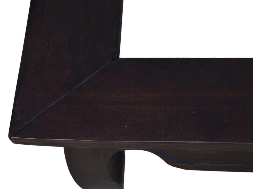 Bett Colombo Kolonialstil Massivholz Pinie Walnuss