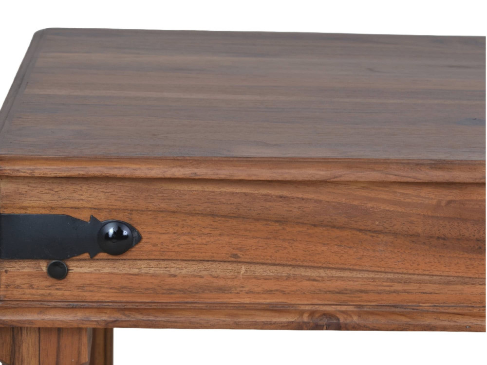 Couchtisch Colombo Kolonialstil Massivholz Teak Natur