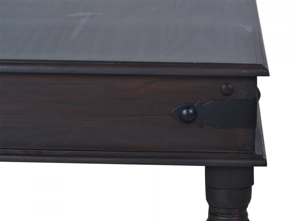 Couchtisch Colombo Kolonialstil Pinie Walnuss