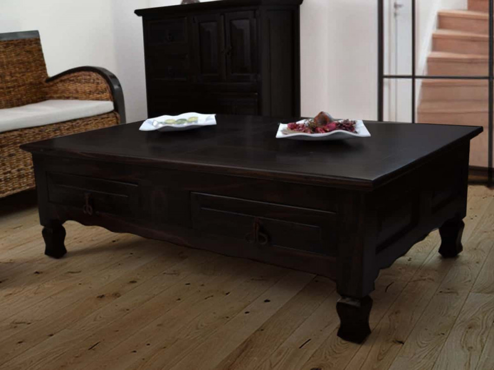 Couchtisch Mexico Möbel Kolonialstil Pinie Kolonialstil