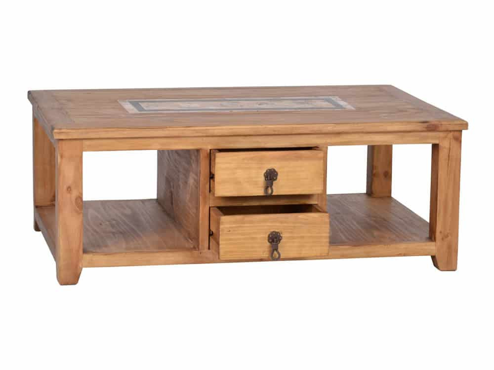 Couchtisch Mexico Möbel Landhaus Pinie Honig