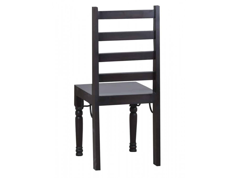 Esszimmerstuhl Colombo Kolonialstil Pinie Walnuss