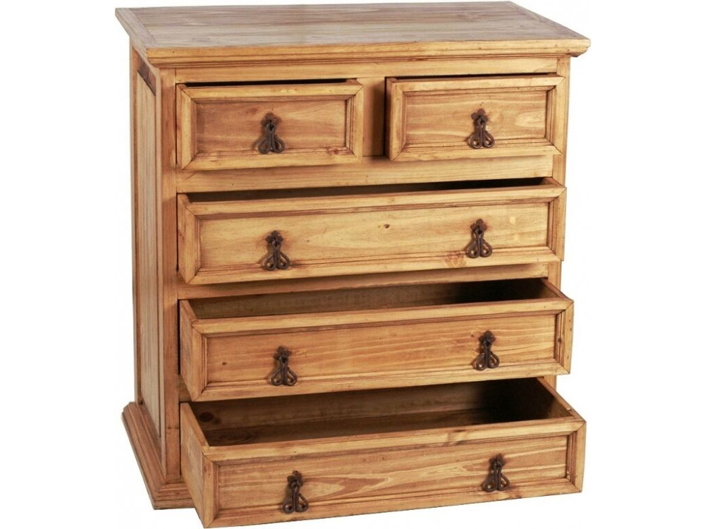 Kommode Mexico Möbel Landhaus Pinie Honig