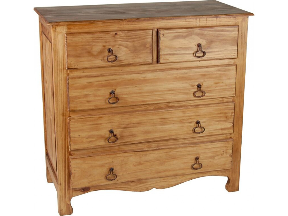 Kommode Mexico Möbel Landhaus Pinie Honig