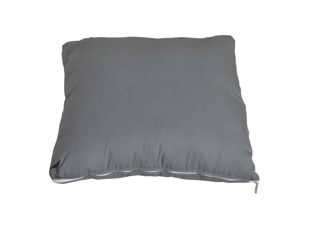 Armlehnstuhl  Modern Mango Kubu-grau