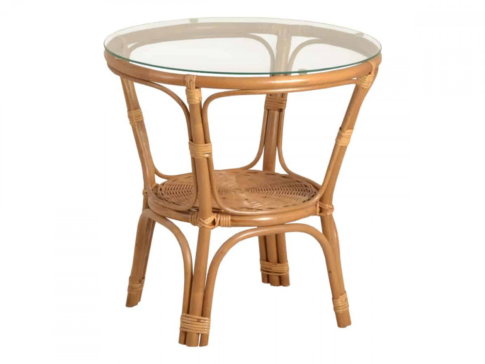 Couchtisch Rattan Landhaus Rattan Honig