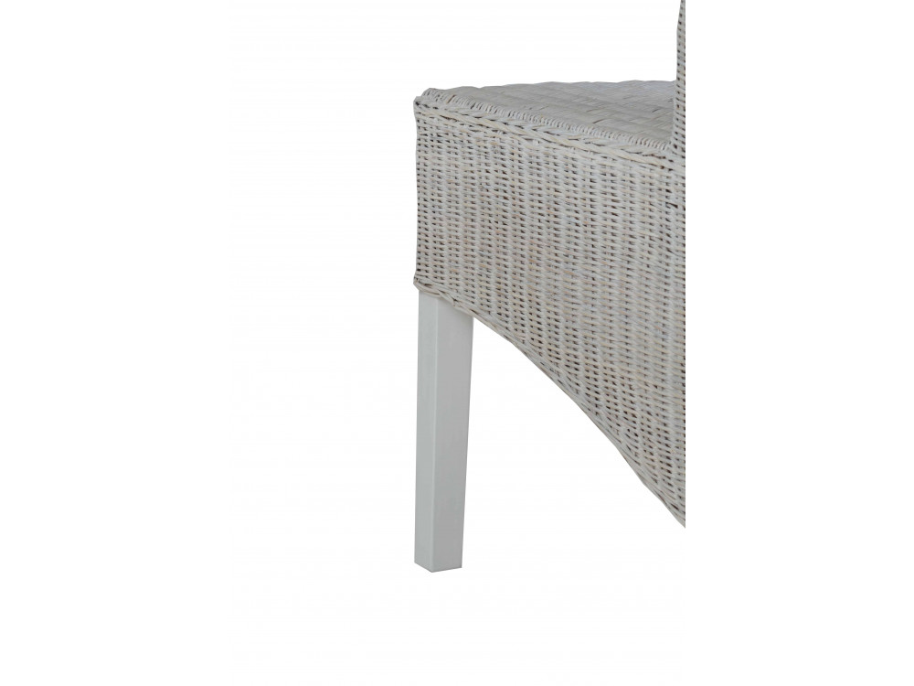 Esszimmerstuhl  Modern Mango Weiß