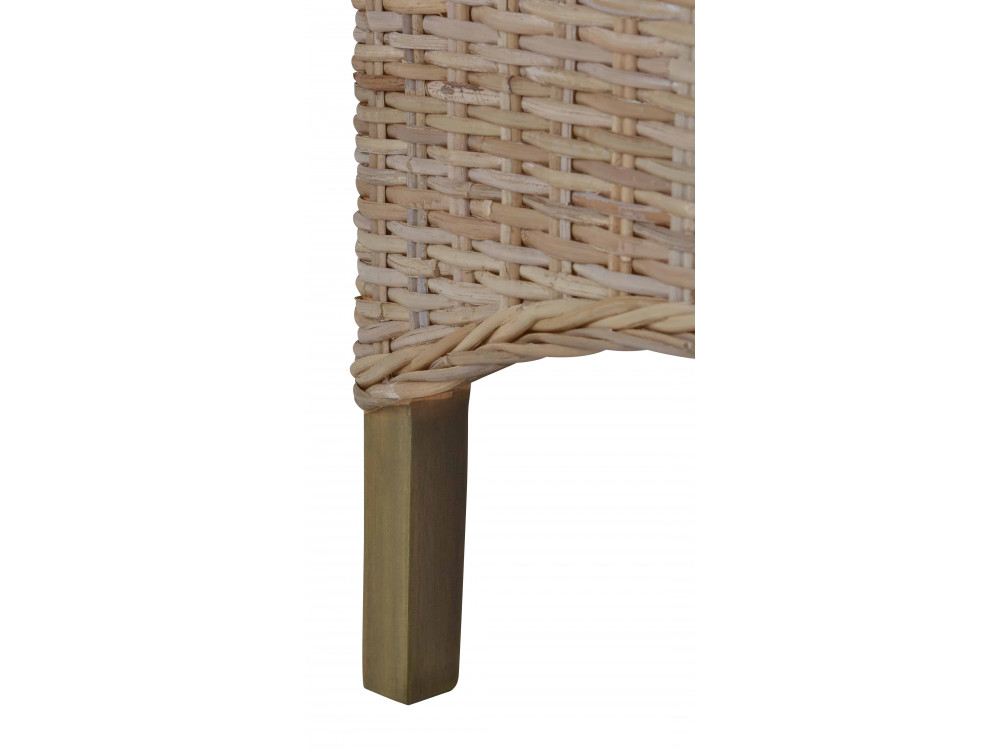 Esszimmerstuhl  Modern Rattan natur