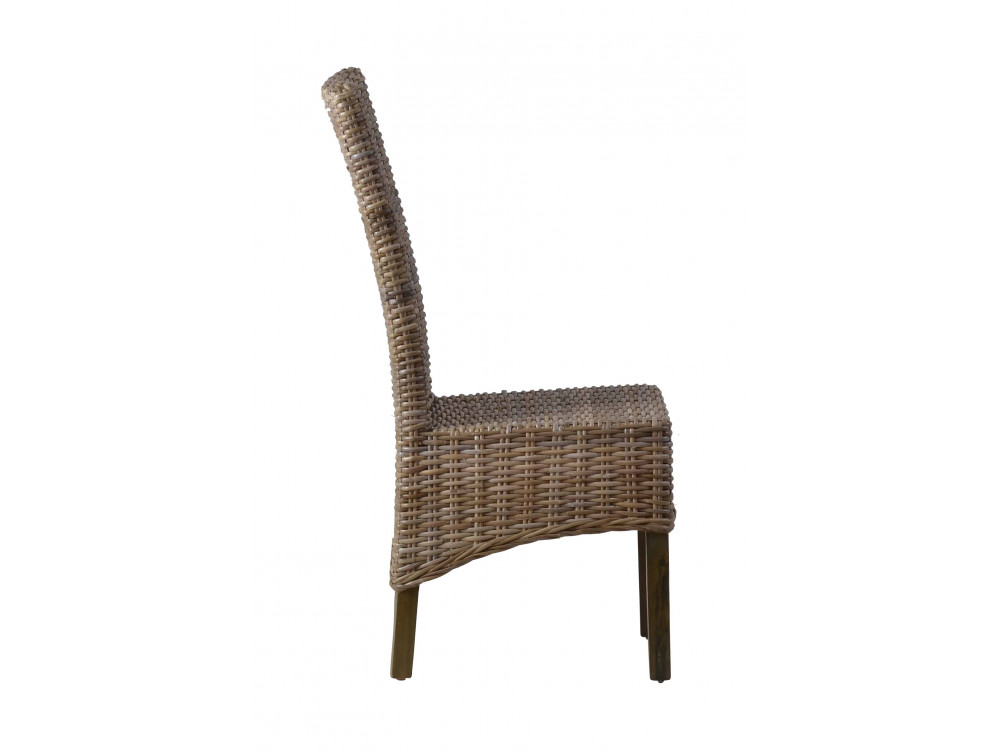 Esszimmerstuhl  Modern Rattan natur