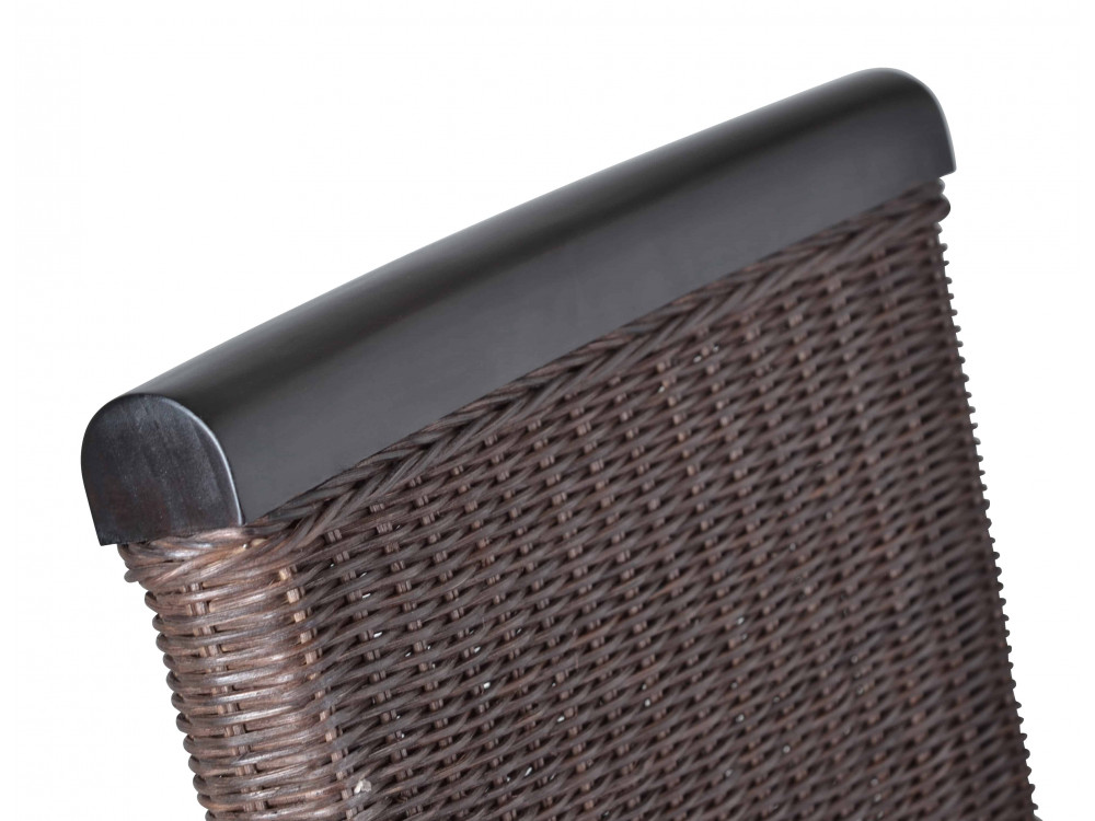 Esszimmerstuhl Rattan Modern Mango Braun