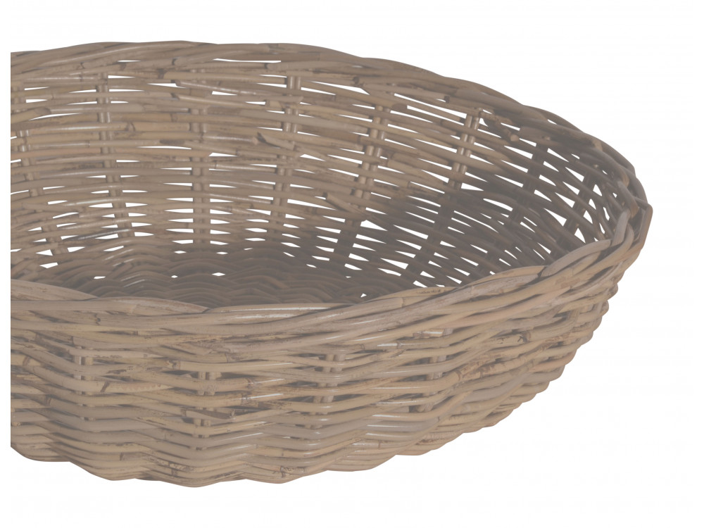 Korb  Landhaus Grau