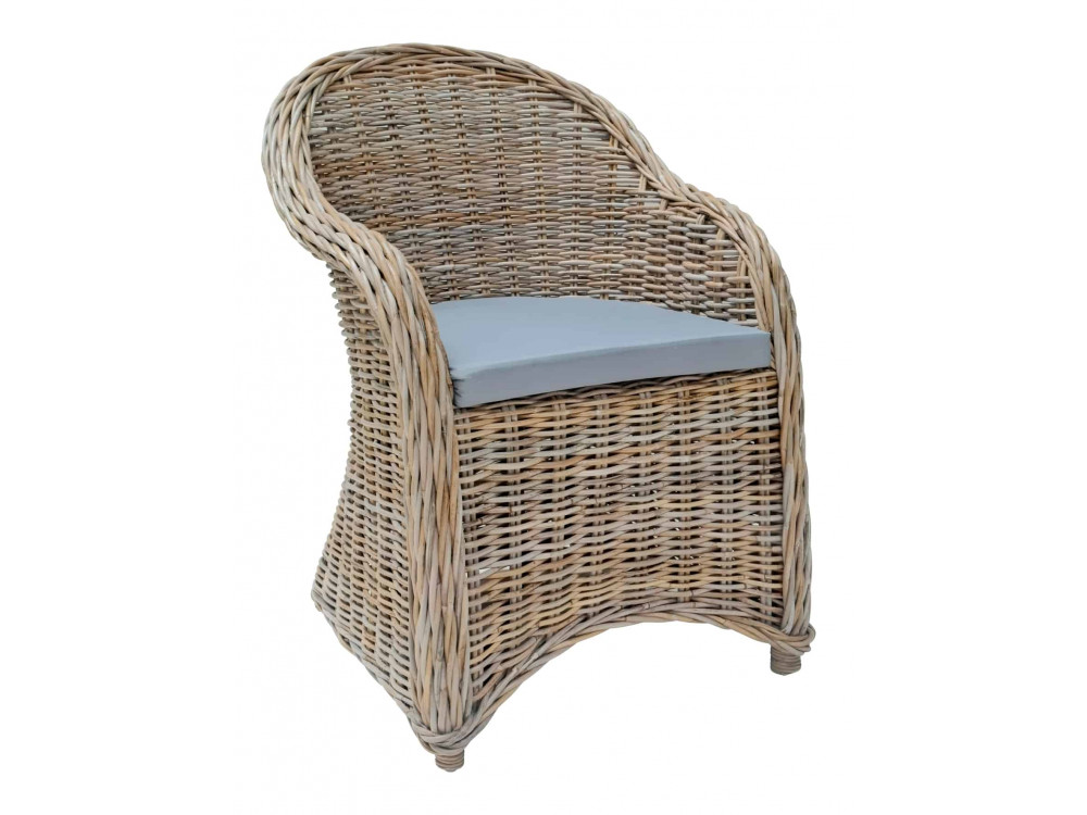 Sessel  Landhaus Kubu-grau