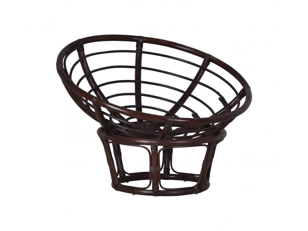 Sessel Rattan Modern Rattan Braun