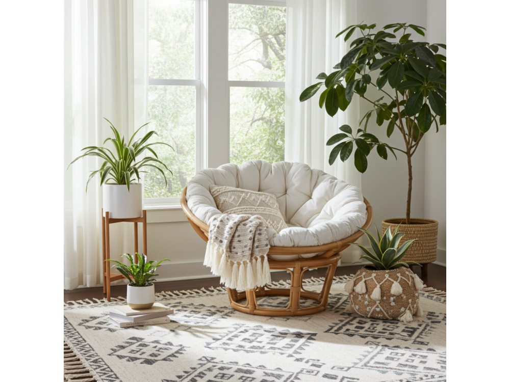 Sessel Rattan Modern Rattan Honig