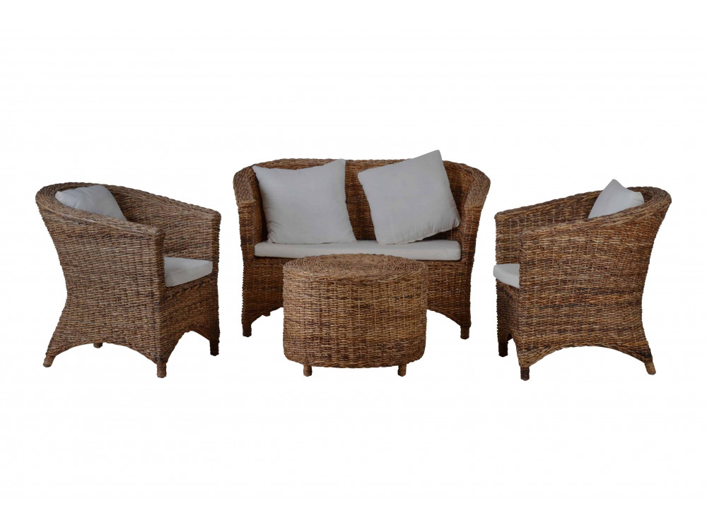 Sofa  Landhaus Braun