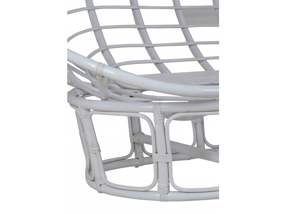 Sofa Rattan Modern Weiß