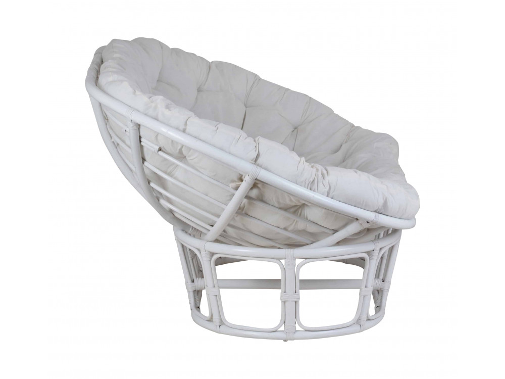 Sofa Rattan Modern Weiß