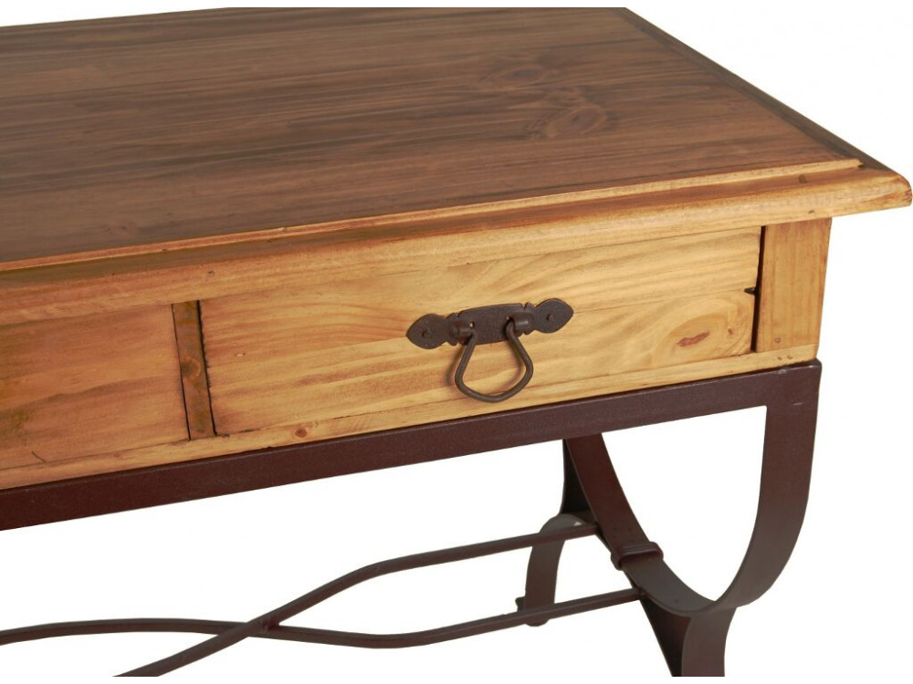 Schreibtisch Mexico Möbel Landhaus Pinie Honig