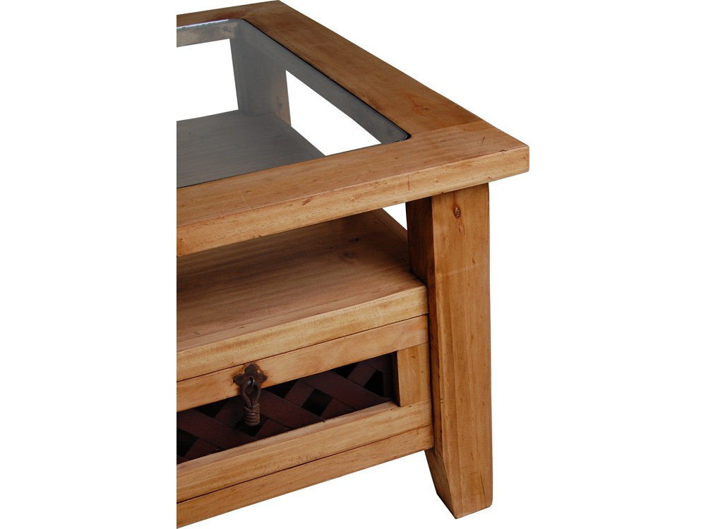 Couchtisch Mexico Möbel Landhaus Pinie Honig