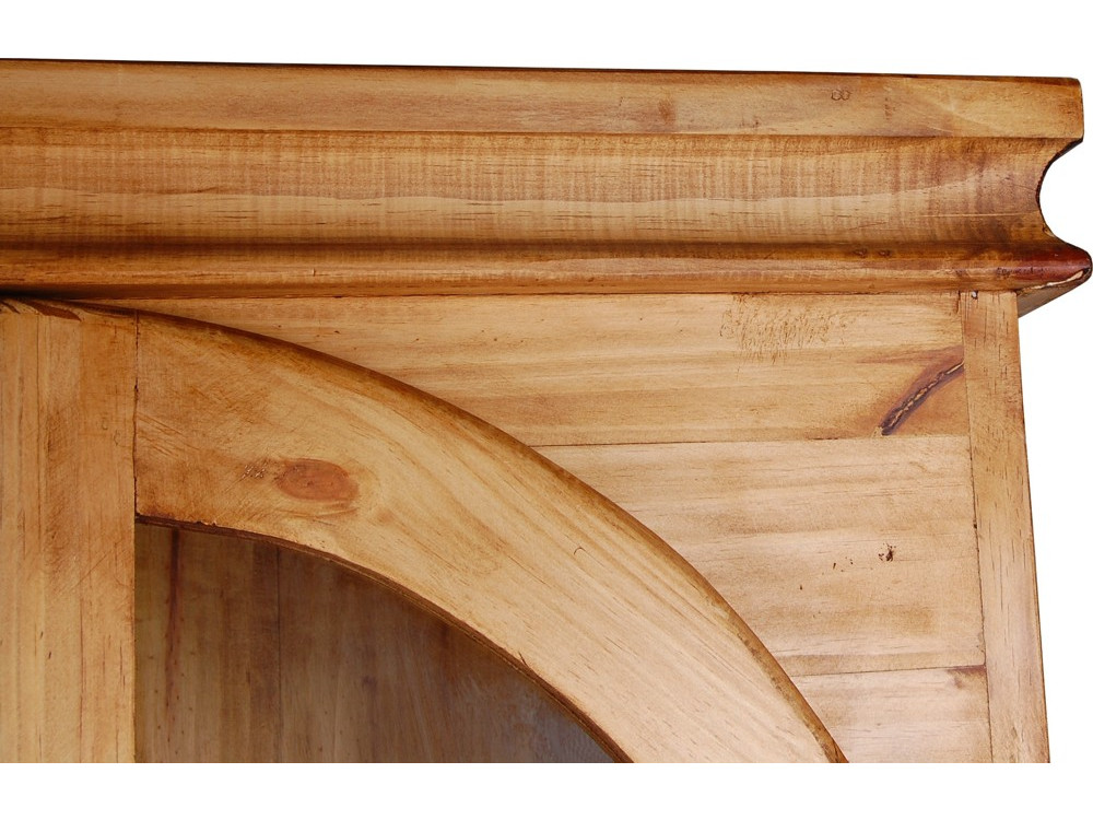 Vitrine Mexico Möbel Landhaus Pinie Honig