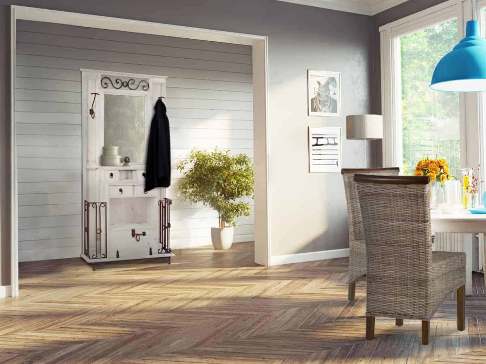 Garderobenschrank Mexico Möbel Landhaus Pinie Weiß