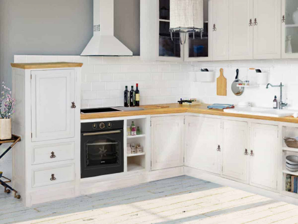 Hängeschrank Mexico Möbel Landhaus Pinie Weiß