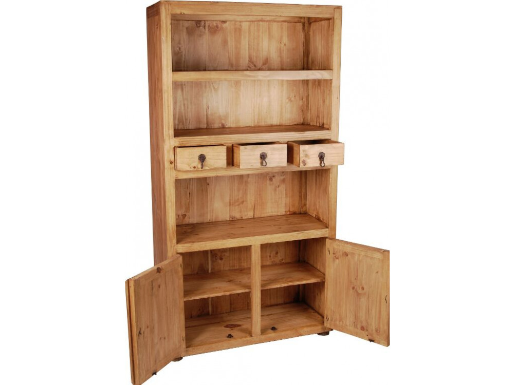 Bücherregal Mexico Möbel Landhaus Pinie Honig