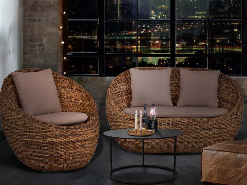 Sessel Rattan Modern Rattan natur