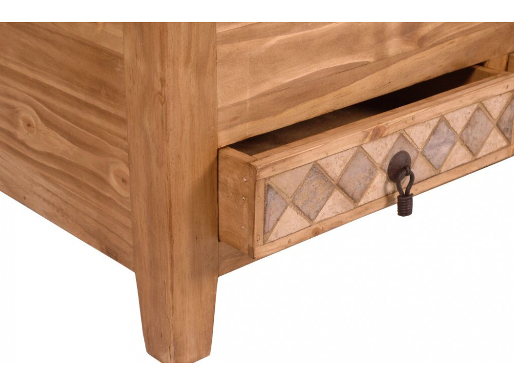 Truhe Mexico Möbel Landhaus Pinie Honig