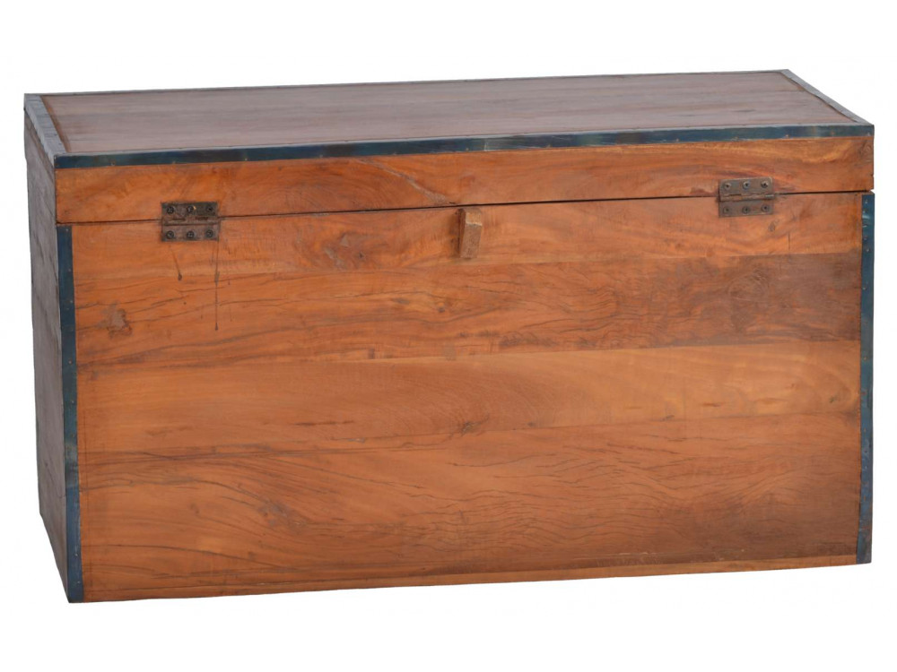 Kiste  Modern Recycletes Holz Haselnuss