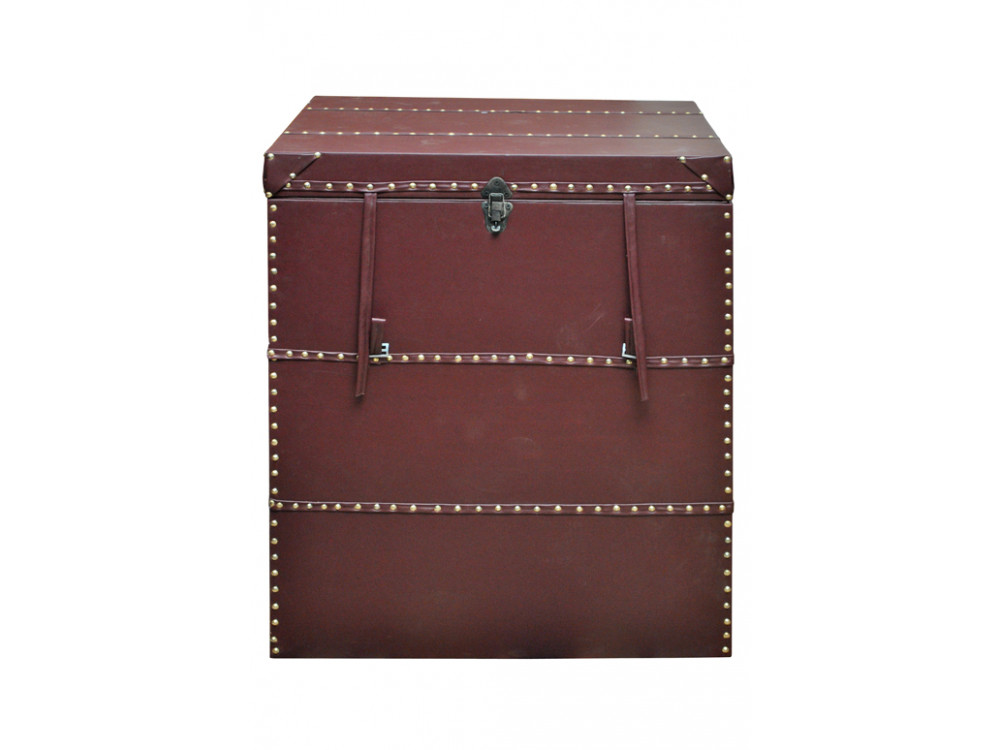 Truhe  Kolonialstil Mango Braun