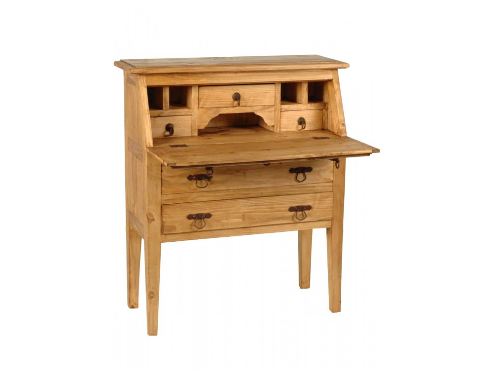 Sekretär Mexico Möbel Landhaus Pinie Honig