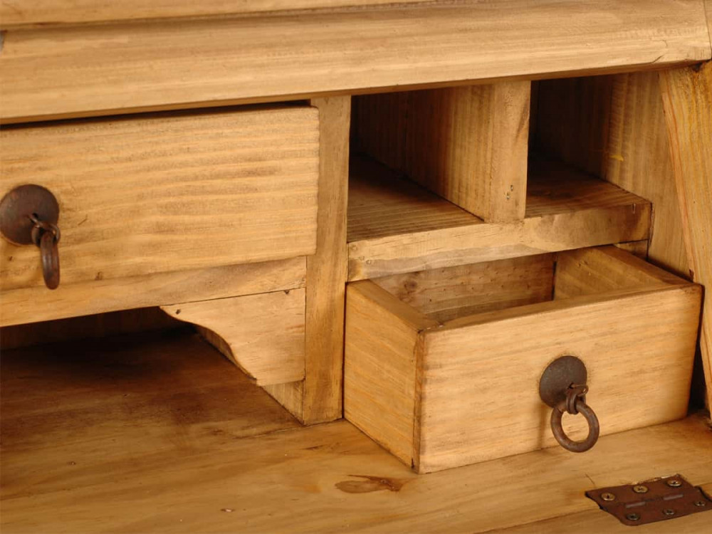 Sekretär Mexico Möbel Landhaus Pinie Honig