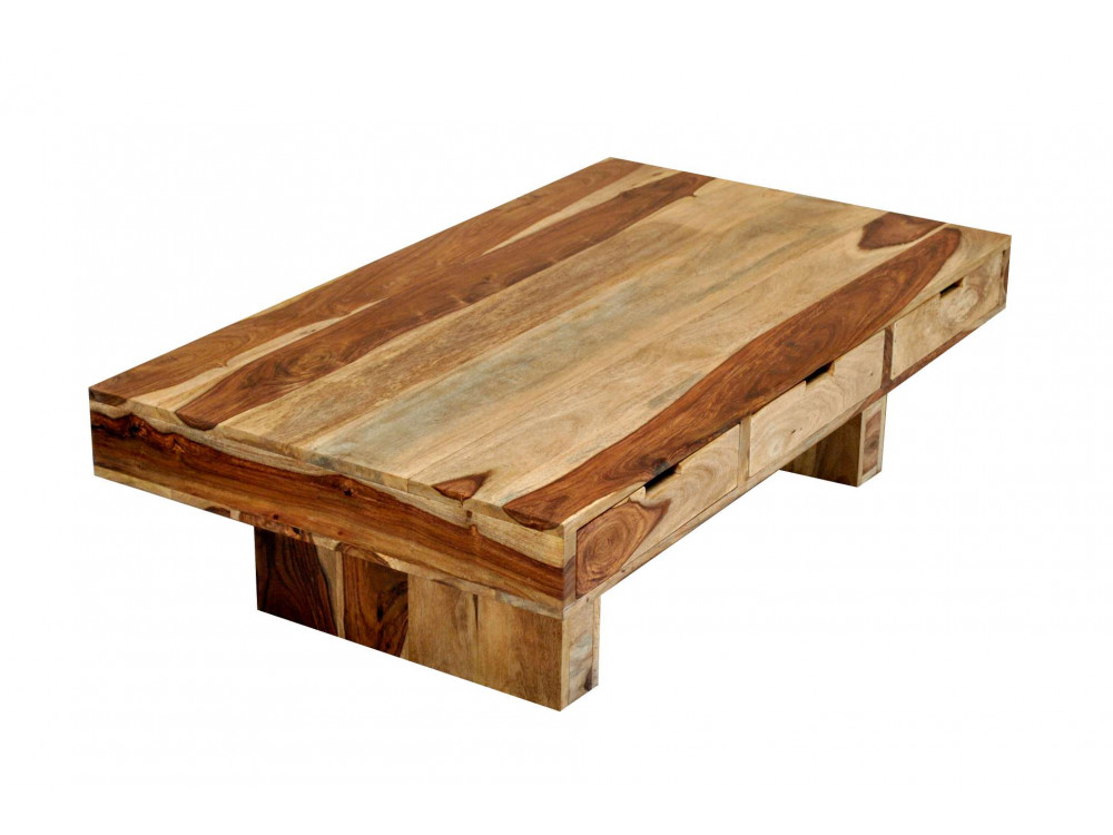 Couchtisch Khatu Modern Sheesham Sheesham natur