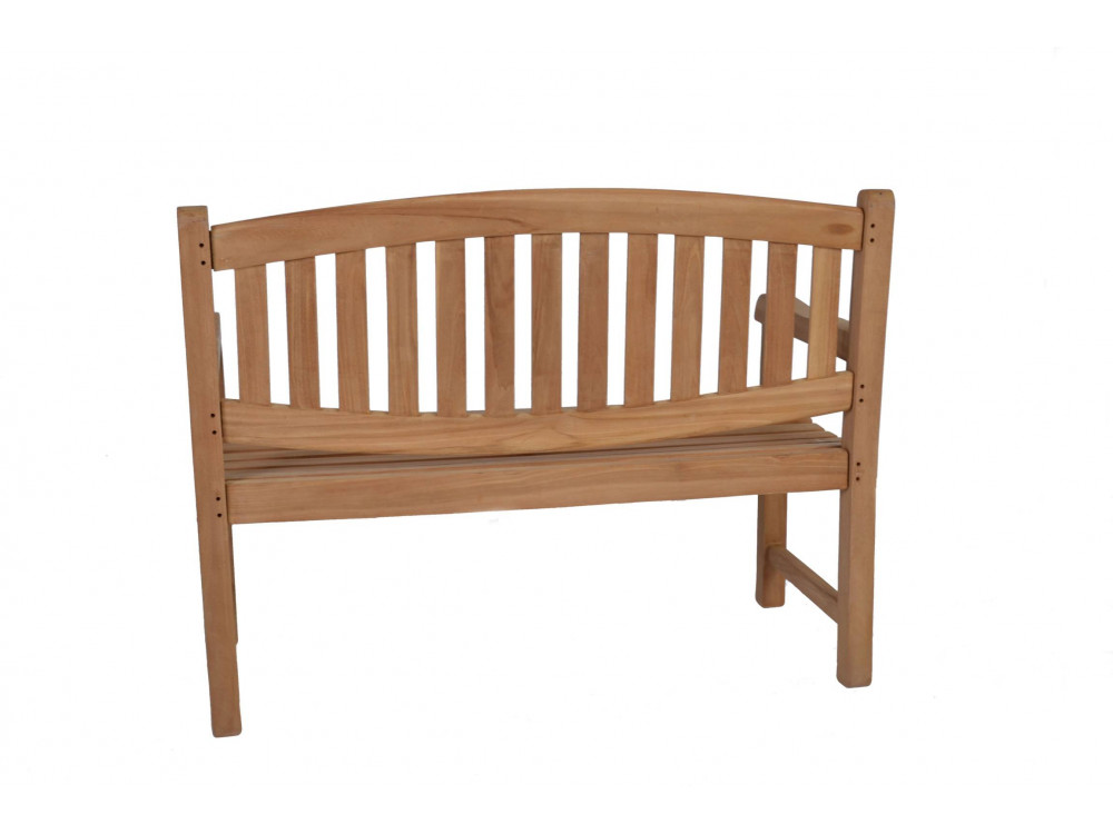 Gartenbank  Gartenmöbel Outdoor Modern Teak Honig