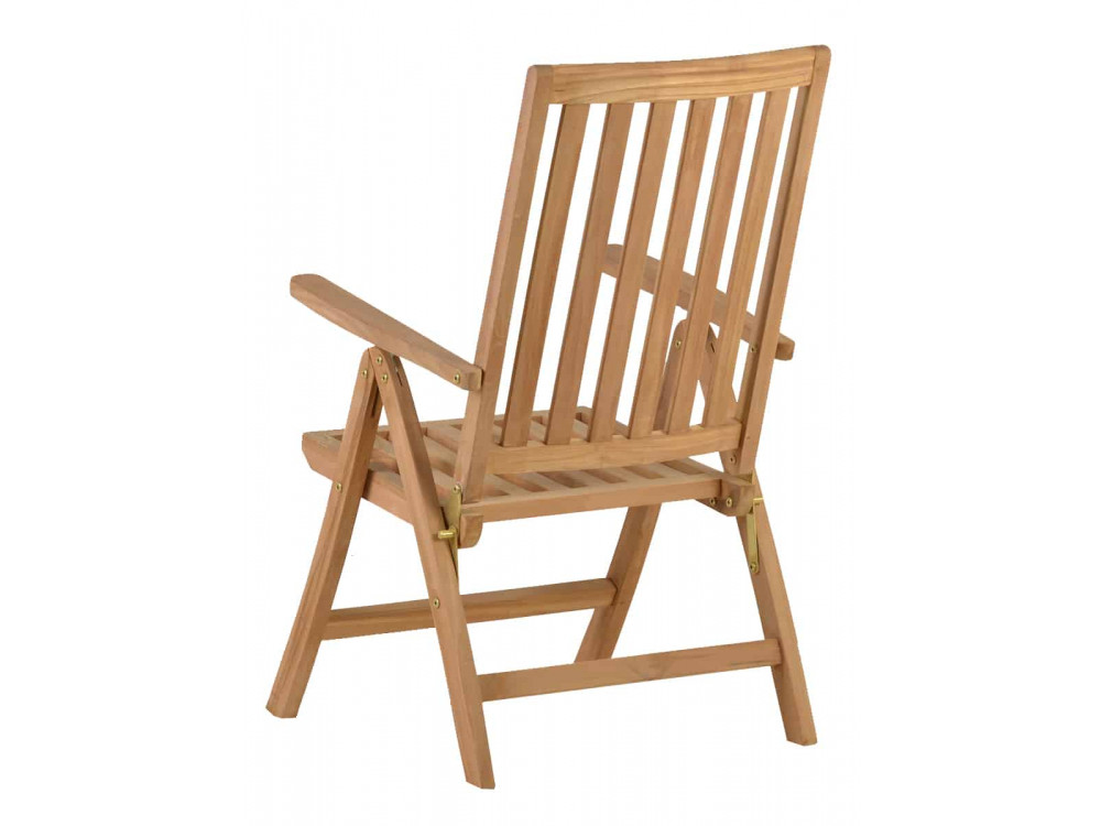 Gartenstuhl  Gartenmöbel Outdoor Modern Teak Honig