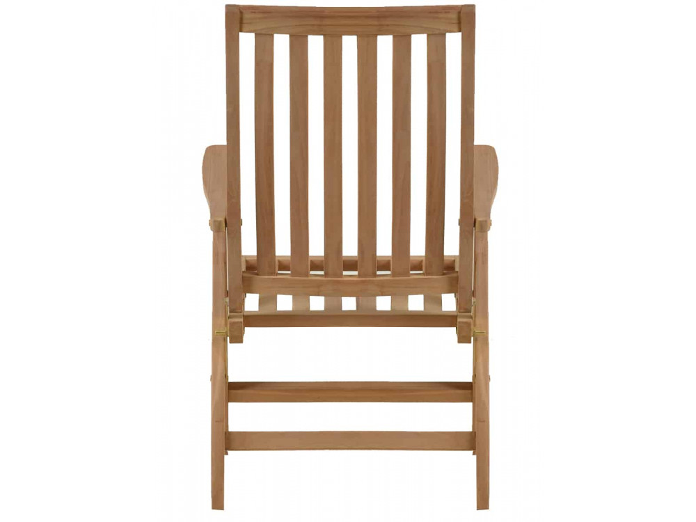 Gartenstuhl  Gartenmöbel Outdoor Modern Teak Honig