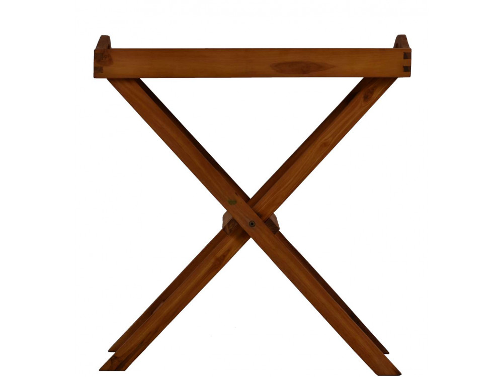 Gartentisch  Gartenmöbel Outdoor Modern Teak Honig