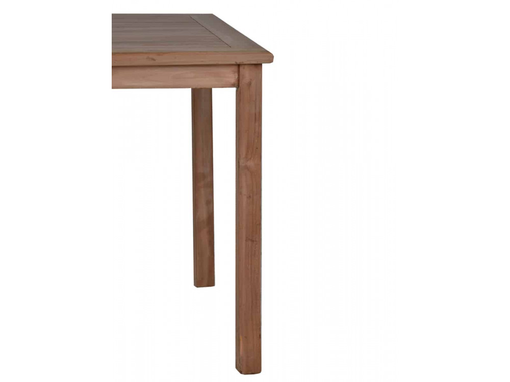 Gartentisch  Gartenmöbel Outdoor Modern Teak Honig