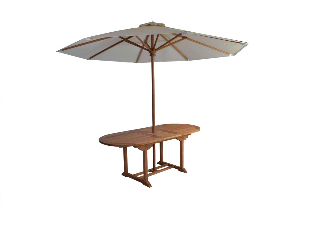 Gartentisch  Gartenmöbel Outdoor Modern Teak Honig