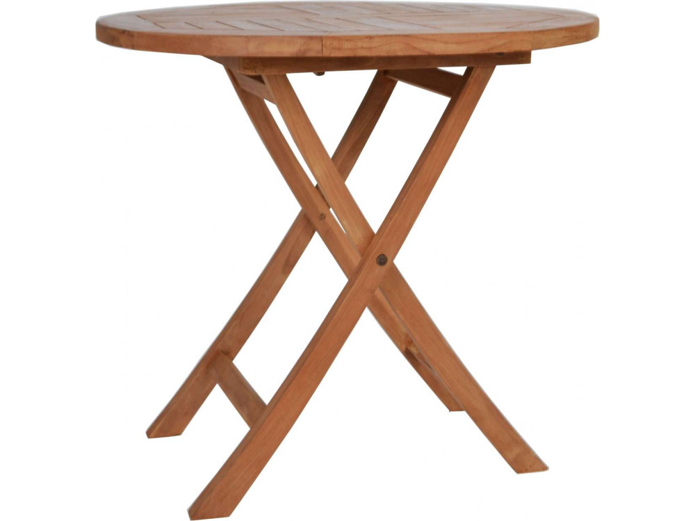 Gartentisch  Gartenmöbel Outdoor Modern Teak Honig