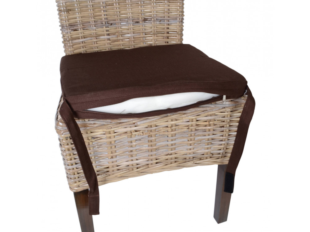 Sitzkissen  Landhaus Braun