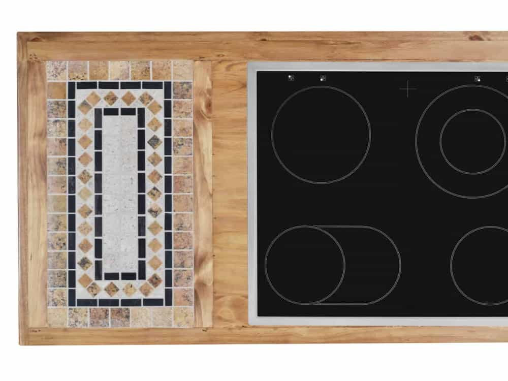 Küchenmodul Mexico Möbel Landhaus Pinie Honig